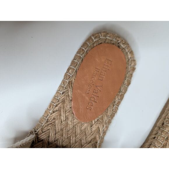 Ethan Valdez Espadrille Sandals EU 38 US 7.5/8 - Picture 2 of 5